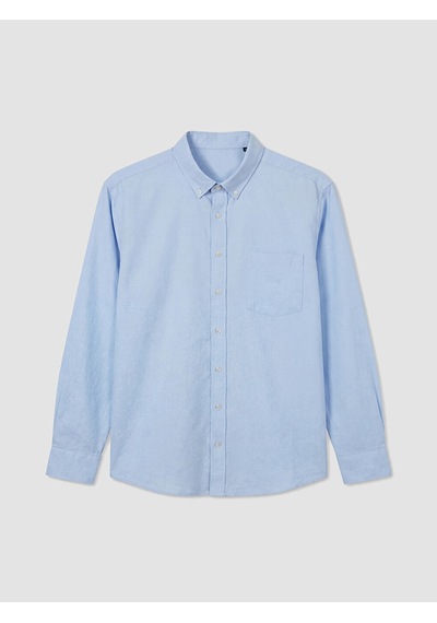 Lcwaıkıkı Classic Mavi Regular Fit Oxford Erkek Gömlek
