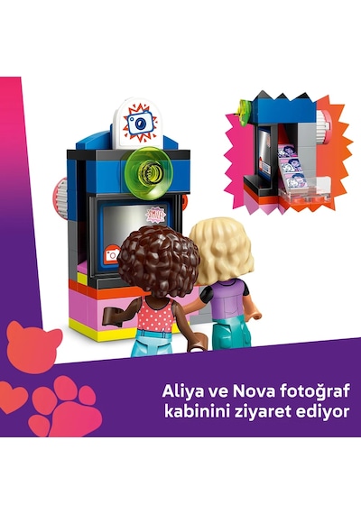 LEGO® Friends Kuaför ve Aksesuar Mağazası 42662 - 7 Yaş ve Üzeri Çocuklar için Mini Bebek İçeren Yaratıcı Oyuncak Yapım Seti (347 Parça)