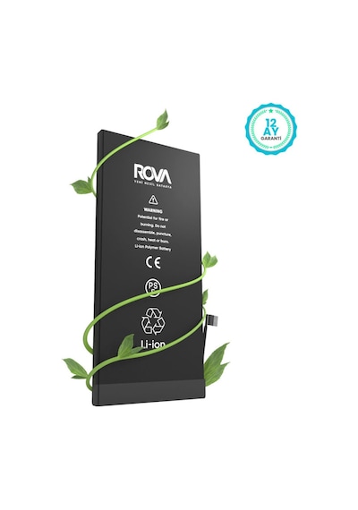 Rova Apple Uyumlu iPhone 8 Yüksek Kapasiteli Batarya Pil 2210 Mah