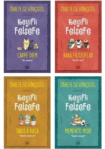Carpe Diem Ömer Sevinçgül Keyifli Felsefe Seti 4 Kitap