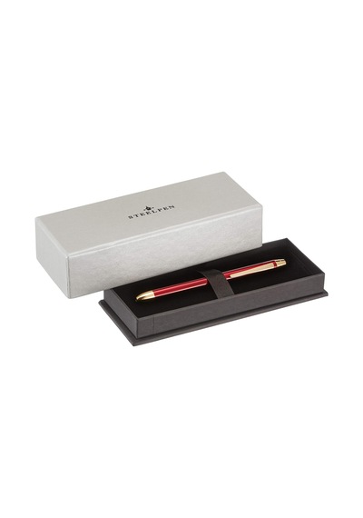 Steelpen 430-3 3 Fonksiyonlu Tükenmez Kalem Kırmızı Çok Renkli