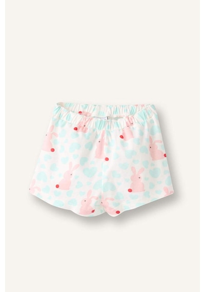 Defacto Fitilli 2li Ecru Pijama Takımı Kız Bebek H9307a526smer233 Ekru-er233
