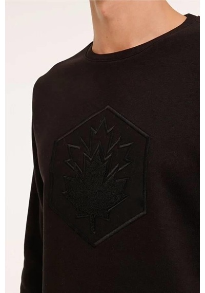 Lumberjack Erkek Sweat A101899184 4w Ml Aron 16sd4001 4pr-27434 Siyah