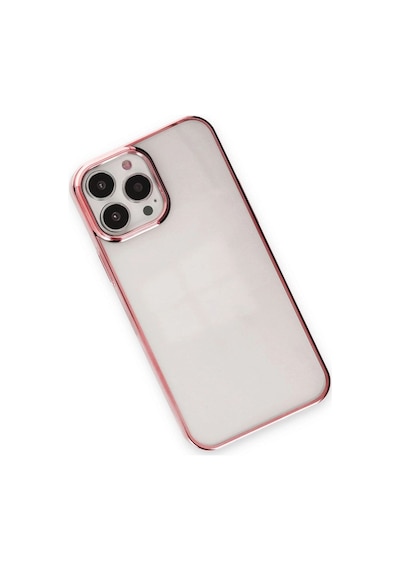 Apple İphone 14 Pro Max Kılıf Element Silikon - Pembe Çok Renkli