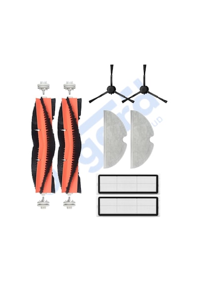 Dreame F9 - Z10 Pro Uyumlu 2 Ana Fırça 2 Yan Fırça 2 Filtre 2 Mop Pkt-iasgf0001128