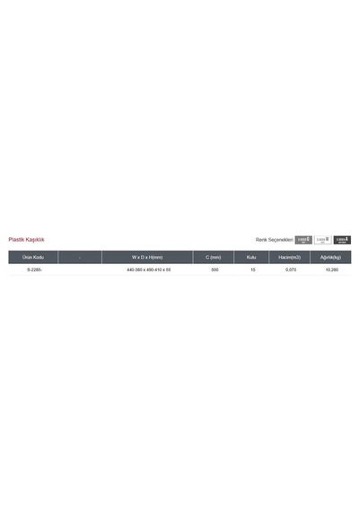 Starax 50 Cm Beyaz Plastik Kaşıklık 7 Gözlü 44x49 Cm S-2285-wp Çok Renkli