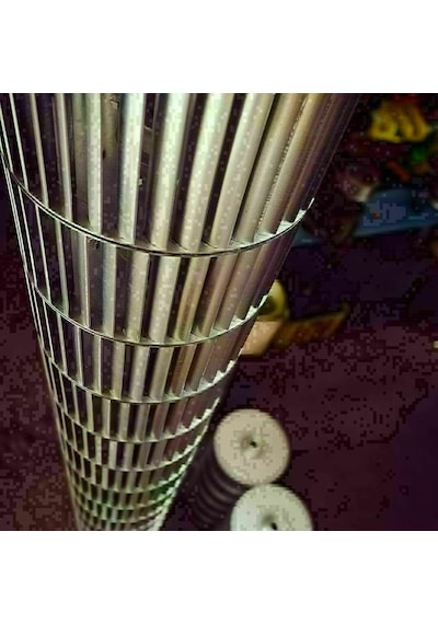 Çap 146 Boy 60 Delik 11 Mm Sol Yön Radyal Fan Pervanesi