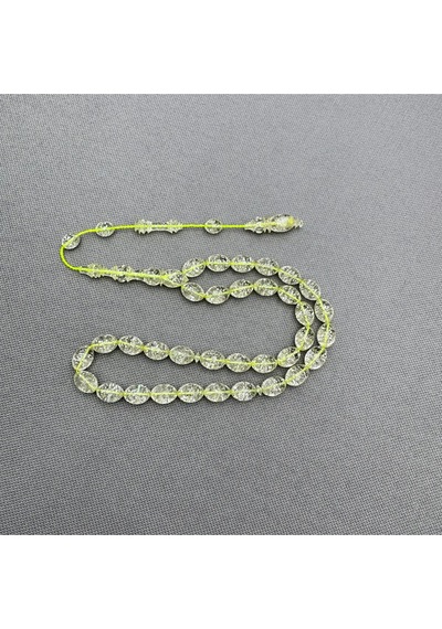 Özel Üretim Diamond Shine Simli Uçak Camı Tespih Çok Renkli