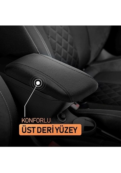 Tiger Marketing Tüm Araçlara Uyumlu Deri Sürgülü Kolçak