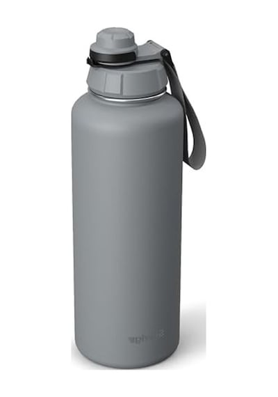 Sızdırmaz Çelik Termos, 1500 Ml Kapasite, Seyahat İçin İdeal Açık Beyaz