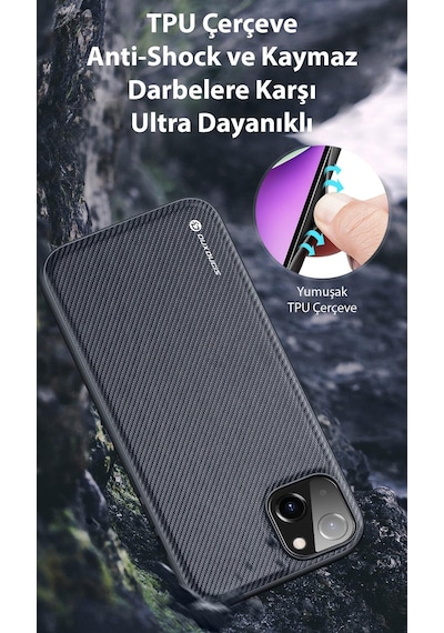 Coofbe Premium Darbe Emici Apple Uyumlu iPhone 14 Plus 6.7 Kılıf, Kamera Korumalı,Magsafe 5 Katmanlı Kılıf