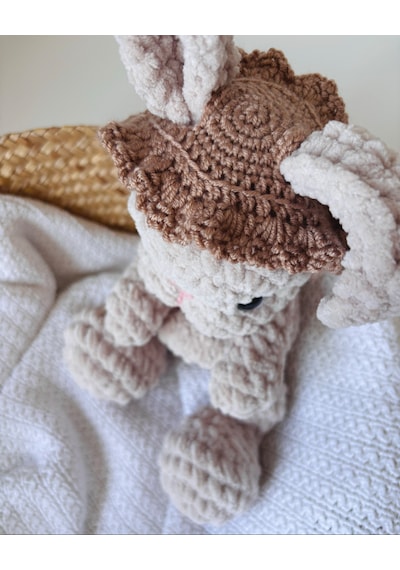Barnaby The Bunny Uyku Arkadaşı Gri - Kahverengi