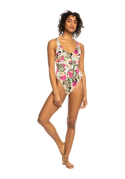 Roxy Pt Beach Classıcs One Pıece Kvj14 Çok Renkli