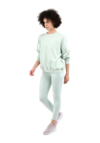 Sportive Luna Kadın Yeşil Günlük Stil Sweatshirt 24yktl13d22-ysl 1605164 Yeşil