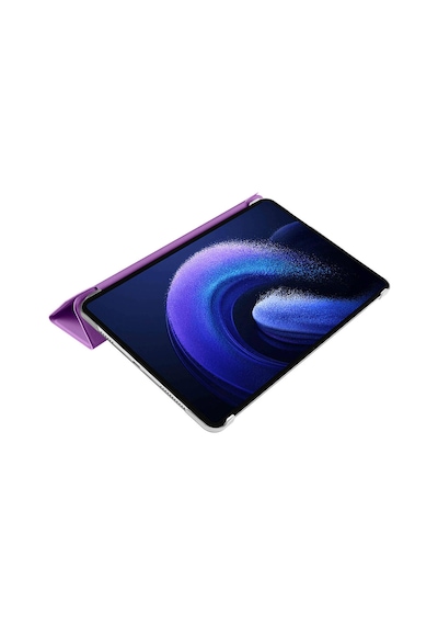 Pad 6 Tchs Smart Cover Standlı 1-1 Kılıf - Mor Mor