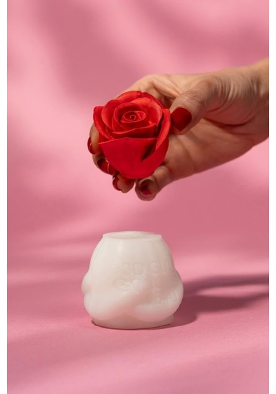 3d Gül Goncası Silikon Mum Kalıbı