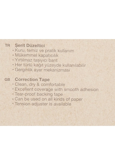 Faber-castell Şerit Düzeltici, 5mm X 12m, Hızlı Kapatıcı, Kuruma Süresi Gerektirmez, Asorti Renkler Genel