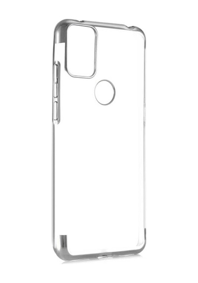 Alcatel 3X 2020 Kılıf Zore Dört Köşeli Lazer Silikon Kılıf