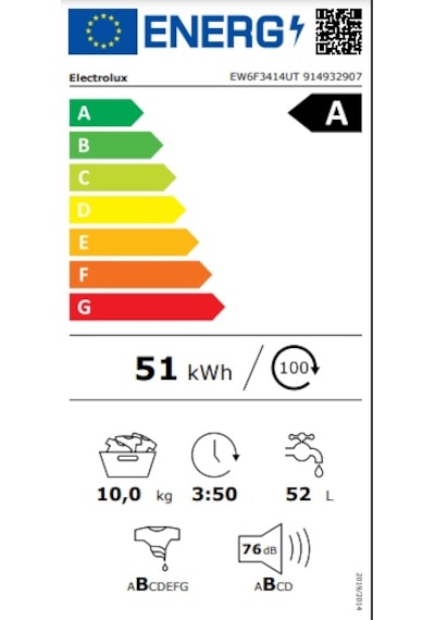 Electrolux Sensicare EW6F3414UT 600 Serisi 10 KG 1400 Devir Çamaşır Makinesi Beyaz