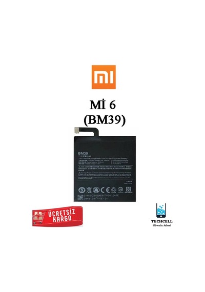 Xiaomi Mi 6 Bm39 Batarya Pil Nx