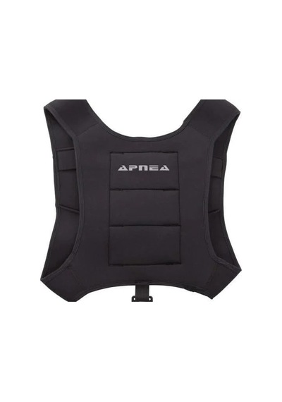 Apnea Sırt Ağırlık Yeleği Siyah- Kurşunsuz Pr2102004blk Black M Beyaz - Gri