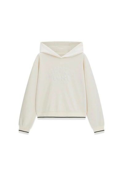 Guess Hoshi Scuba Kadın Sweatshirt V6yq08k4288 Ekru