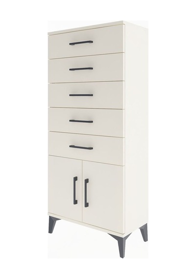 Arges Dolap 5 Raflı 2 Kapaklı 60x30x134 Aytaşı-aytaşı Aytaşı