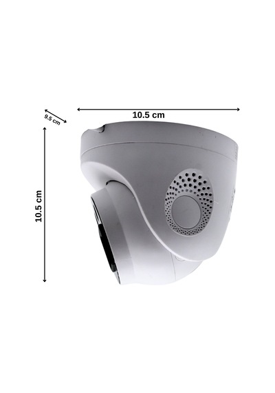 Baff Ahd-5502 Dome - 5mp 2.8mm Fixed Lens - Ahd Tvı Cvı Cvbs