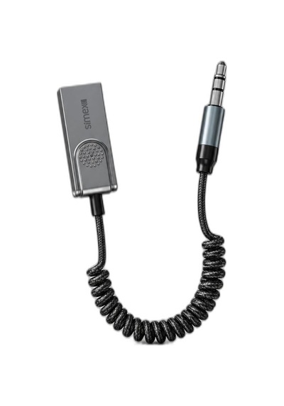 Mikrofonlu Aux Dönüştürücü Bluetooth Wireless Kablosuz Araç Kiti 3.5mm Jack Adaptörü Receiver Ses Alıcısı, S