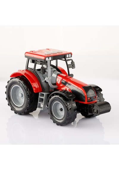 Aya-40036 Sesli-ışıklı-pilli Traktör Kırmızı