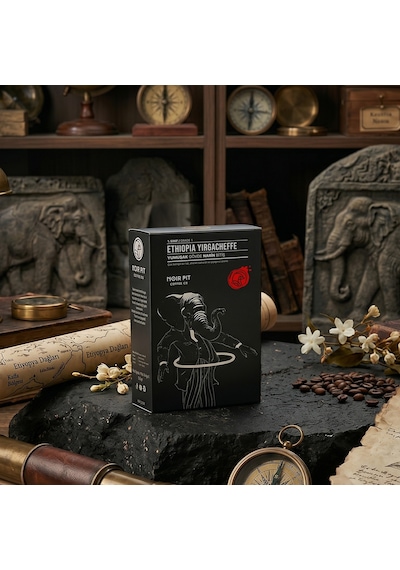 Noir Pit Coffee Co. Ethiopia Yirgacheffe Çekirdek Kahve, 4x250g Diğer
