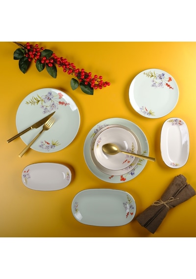 Aryıldız Violet 6 Kişilik 29 Parça Yemek Takımı