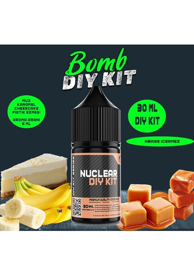 Nuclear 30 Ml Dıy Kit Bomb Gıda Aroması 6 Ml Aroma İçerir
