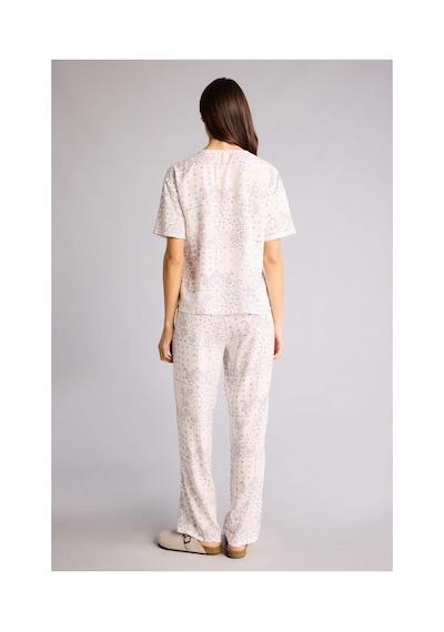 Defacto Desenli Pijama Takımı G4619AX26SM
