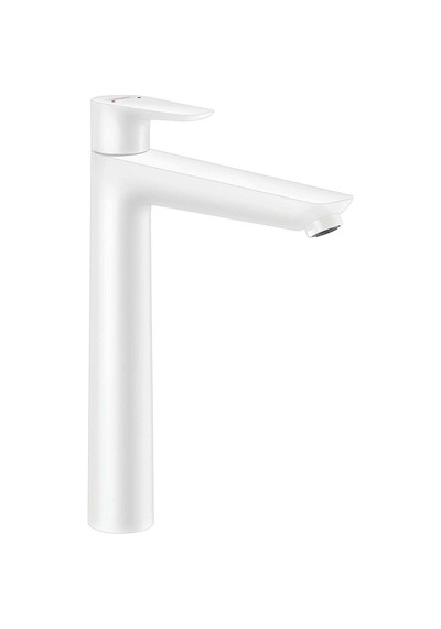 Hansgrohe Talis E 240 Yüksek Lavabo Bataryası Beyaz Gider Set