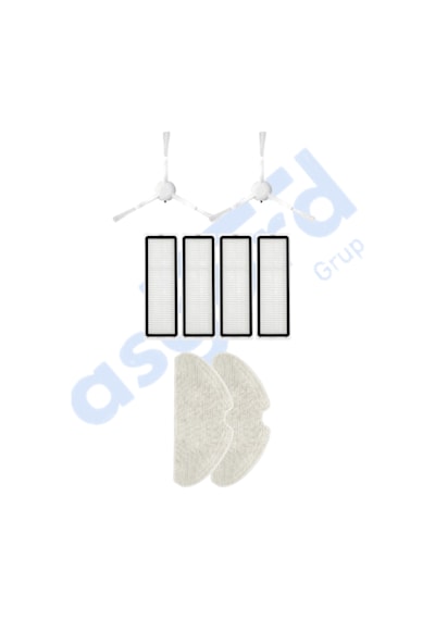 Dreame F9 Pro Uyumlu 2 Yan Fırça 4 Filtre 2 Mop Pkt-iasgf0000270
