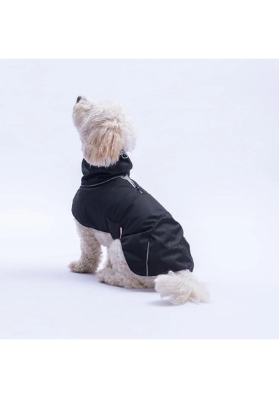 Pawstar Polarlı Siyah Colombia Prime Su Geçirmez Orta-büyük Irk Köpek Pratik Yağmurluk