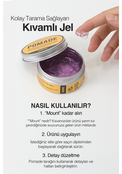 Güçlü Tutuş Ve Islak Görünüm Sunan Saç Sabitleyici Jel Dashu Classic Incredible Shine Pomade 100g