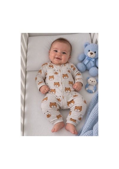 My Baby Kumsal Erkek Bebek Bears Tek Boy Tulum 886 Kahverengi Ayıcıklı Kahverengi Ayıcıklı My Baby Kumsal Erkek Bebek Bears Tek Boy Tulum 886 Kahverengi Ayıcıklı Kahverengi Ayıcıklı