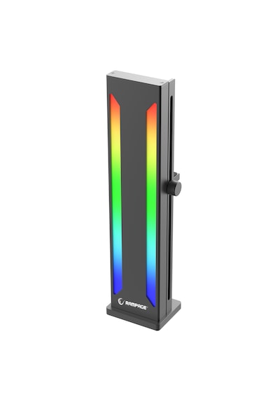 Rampage Trım X10 Siyah Aluminyum Argb Dikey Vga Ekran Kartı Tutucu