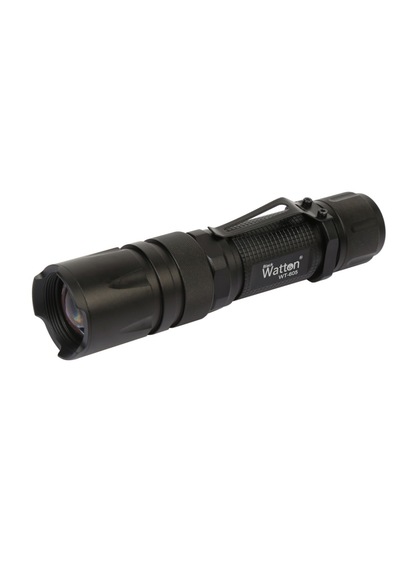 Watton Wt-605 10w 2000 Lümen 4 Renk Güçlü El Feneri Siyah