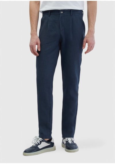 Ramsey Antrasit Düz Dokuma Jogging Fit Casual %100 Keten Pantolon Ramsey Antrasit Düz Dokuma Jogging Fit Casual %100 Keten Pantolon