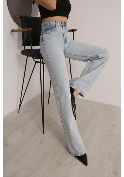 Modanida Kadın Buz Mavisi Yüksek Bel Palazzo Baggy Kot Pantolon Wide Leg Bol Paça Jean Kot Pantolon Gümüş Gümüş Modanida Kadın Buz Mavisi Yüksek Bel Palazzo Baggy Kot Pantolon Wide Leg Bol Paça Jean Kot Pantolon Gümüş Gümüş