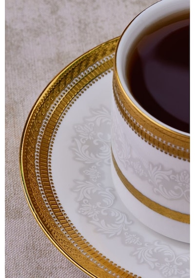 Karaca  Royal Bone Charlotte 2 Kişilik Çay Fincan Takımı
