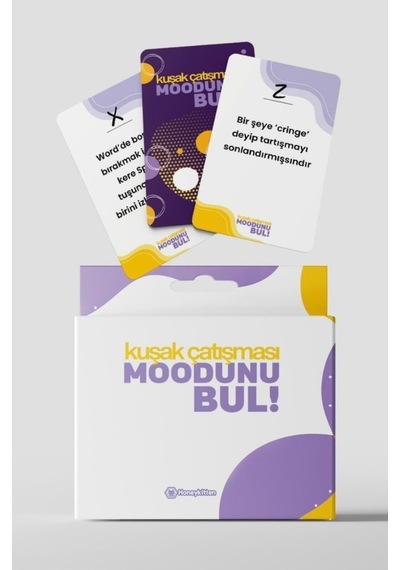 Moodunu Bul Mini Kuşak Çatışması Mini Oyun Kartları