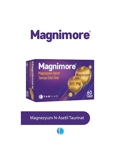 Magnezyum İçeren Takviye Edici Gıda 60 Kapsül 2 Paketi