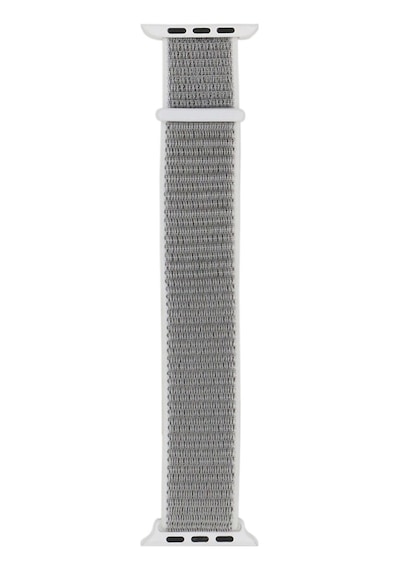 Apple Watch 7 41mm Uyumlu Hasır Strap Kayış Kordon Band-03 - Rose Pembe - T31261