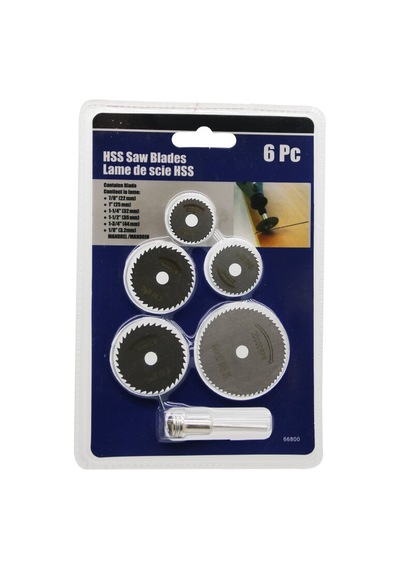 6 Parça Mini Yuvarlak Testere Bıçakları 2244mm