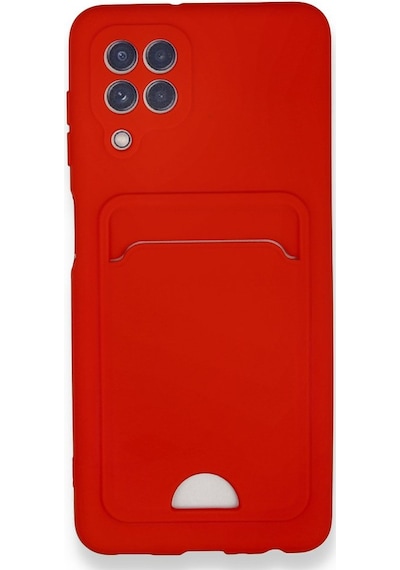 FitCase Samsung Uyumlu Galaxy A22 Cardy Soft Delikli Kartlık Cepli Silikon Kapak FitCase Samsung Uyumlu Galaxy A22 Cardy Soft Delikli Kartlık Cepli Silikon Kapak