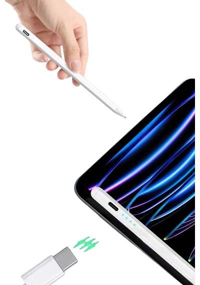 Zenvia Dokunmatik Kalem Tablet Kalemi Çizim Stylus Kalem Yedek Uçlu Znv2026